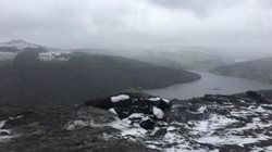 Bristows Strava challenge - hill top view