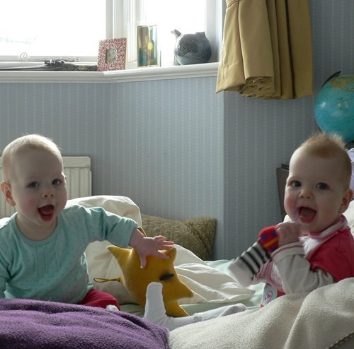 Maggie and Hazel Eaton