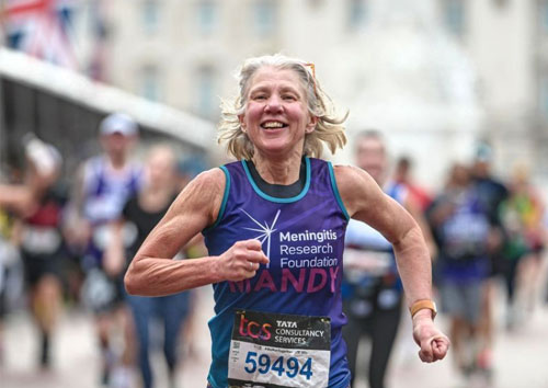 Mum to run Cardiff Half Marathon on World Meningitis Day in memory of baby daughter