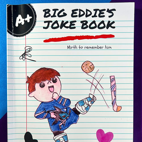 Turning laughter into life-saving awareness: friends honour Eddie Rosen’s memory with a joke book